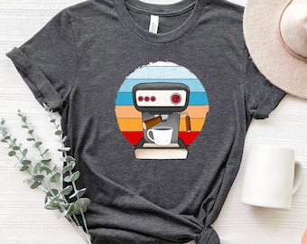 Fresh Brewed Coffee Shirt: Barista Gift, Holiday Apparel