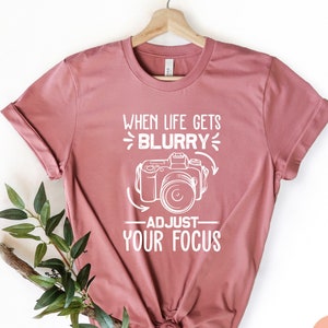 Funny Photographer Shirt, Camera Shirt, Photograph Lover T Shirt, Photography Shirts, Camera Tee, Camera Lovers T-Shirt, Photographer Gift