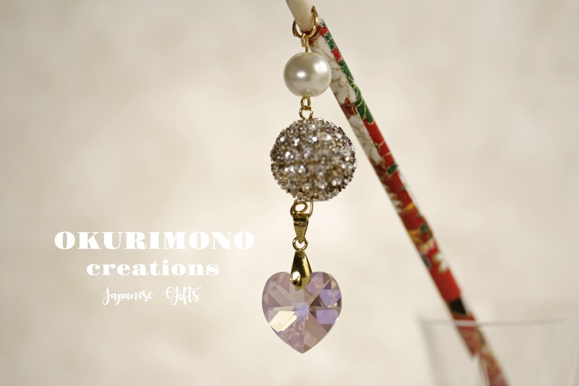 Japanese hair stick,kanzashi geisha hair piece,orient hair jewelry,japanese hairpin,Hanami Hair Chopsticks,Wedding Hair accessories,J38