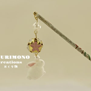 Japanische Haarspange,Kanzashi Geisha Haarschmuck,Hanami Haar Stäbchen,Hanami Haarschmuck,Hanami Haarschmuck,J24