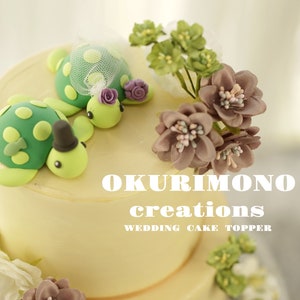 Schildkröten Cake Topper, Schildkröten Cake Topper, Schildkröten Cake Topper, Geburtstagstorte Topper, Hochzeitstorte Topper, Braut und Bräutigam, Kuchentopper, Meer, Hochzeitstorte