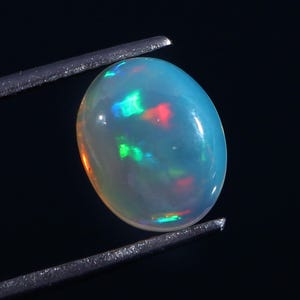 Natural Ethiopian Opal Oval Shape Cabochon Fire Opal Loose Gemstone Welo Opal Smooth Polished Jewelry Making Gemstone