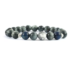 Cat&#39;s Eye Bracelet, Stretch Bracelet, Gemstone Bracelet, Beaded Bracelet, Healing Bracelet, Crystal Bracelet, Charm Bracelet, Boho Bracelet