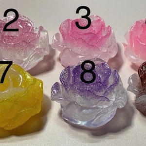 Rose straw toppers