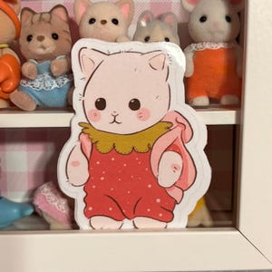 Calico Critter Sylvanian Families Stickers | Journal, Scrapbook, Laptop Decor
