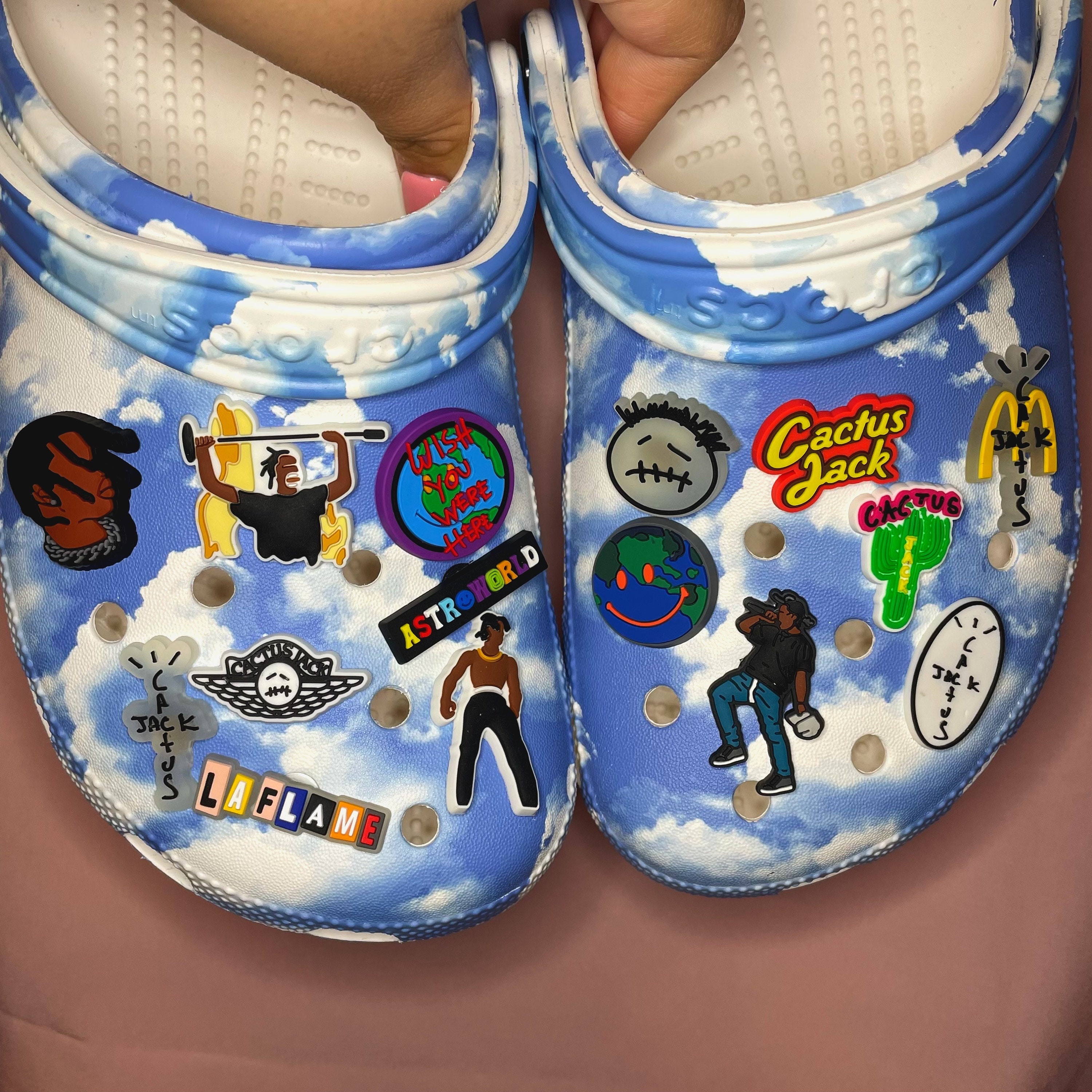 PREMIUM Travis Scott Astroworld Clogs, Crocs in 2023