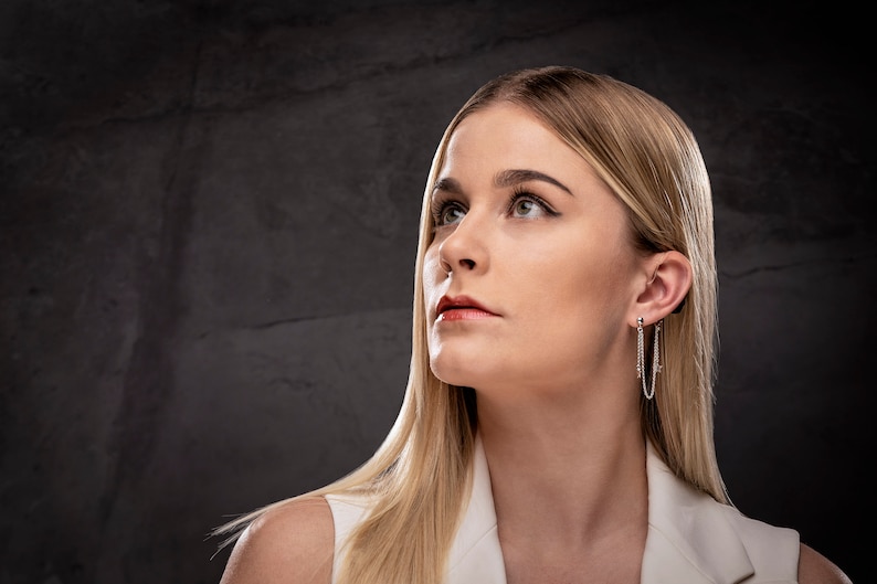 Hearing Aid Retention Chain Jewelry Cochlear Implant Deafmetal Etsy