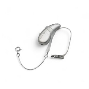 Deafmetal Hearing Aid Retention Chain Plus Connecting Holster Don't ...