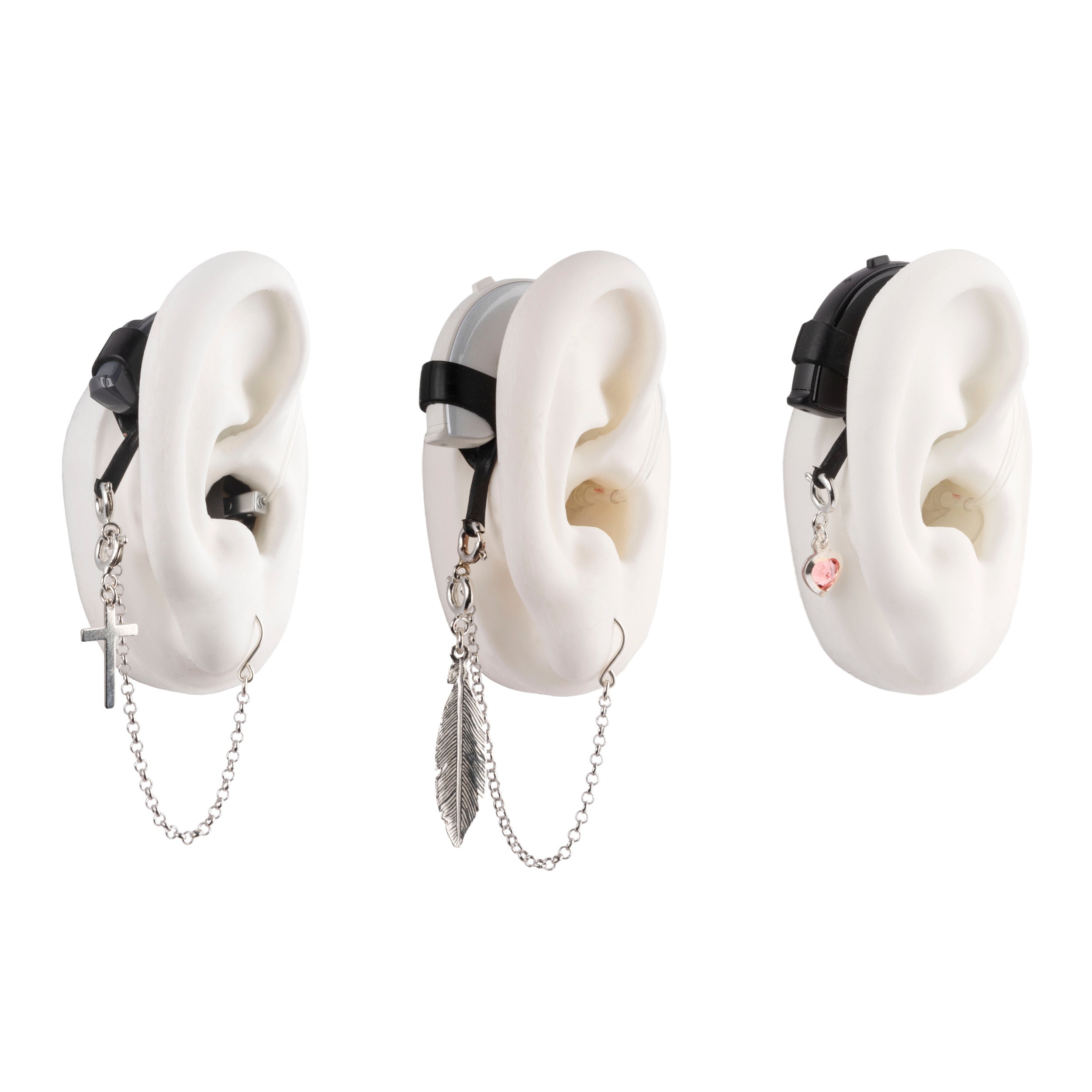 Deafmetal Hearing Aid Retention Jewelry Etsy