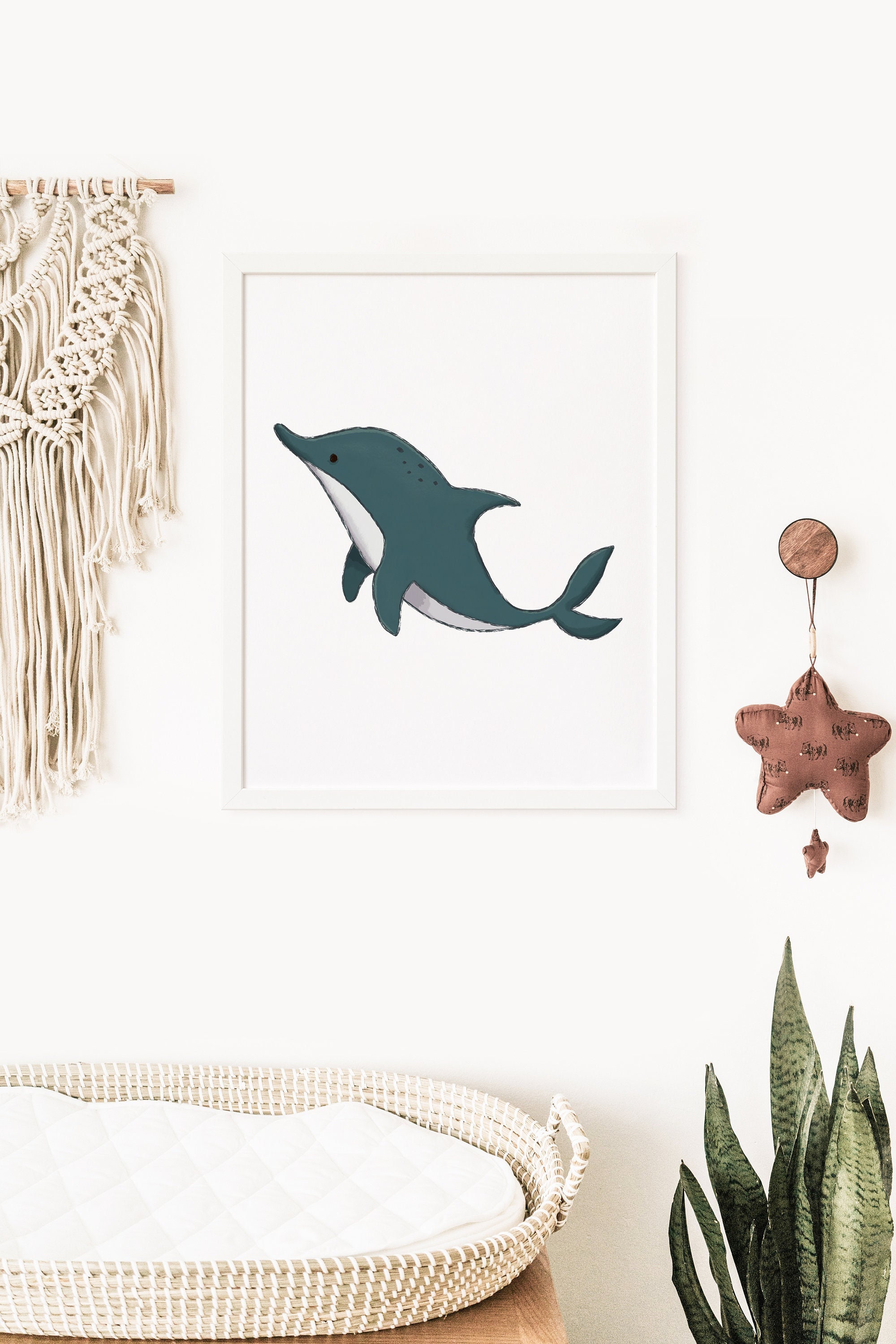 Sea Animal Nursery Art Printable Ocean Nursery Decor Wall Art Digital