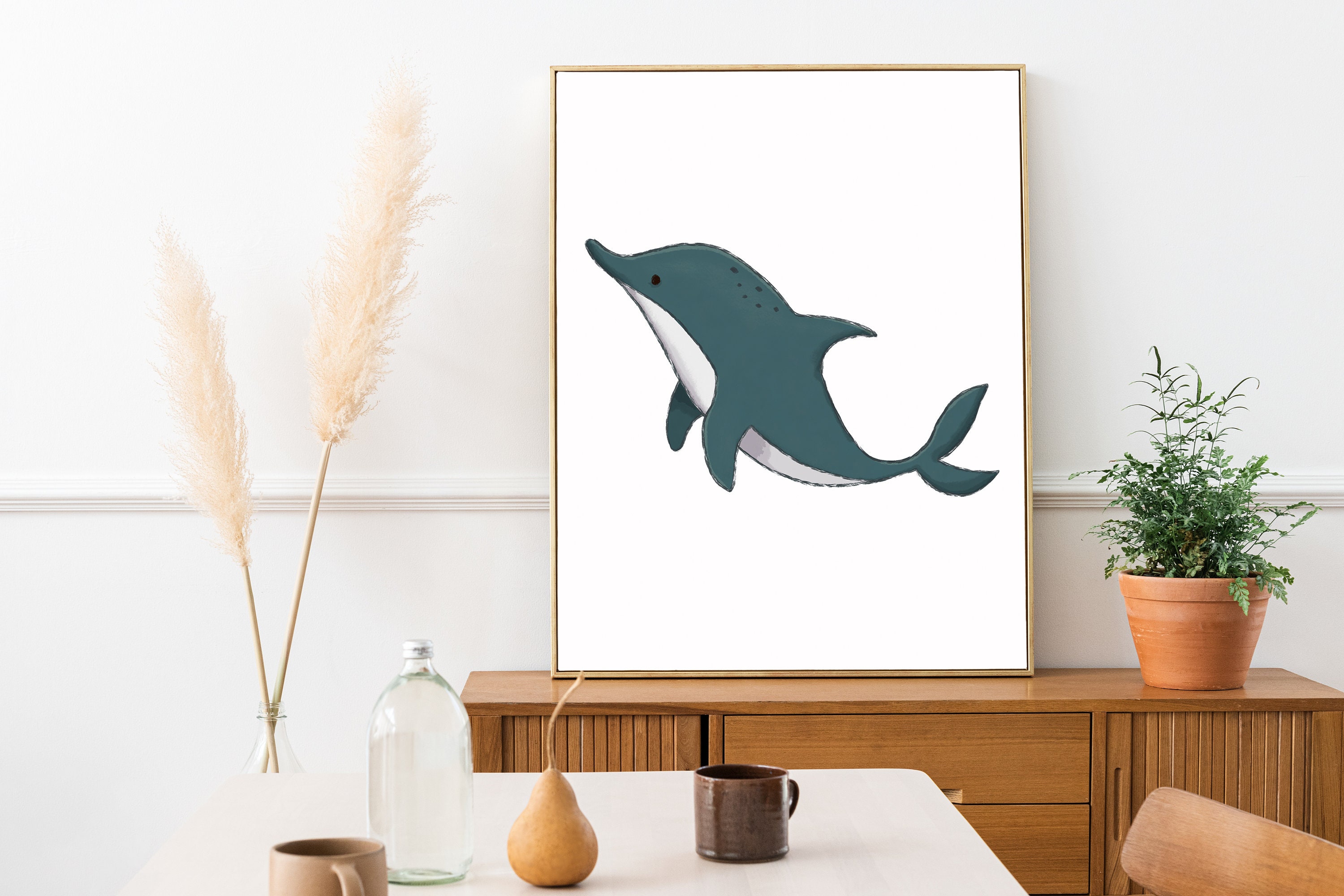 Sea Animal Nursery Art Printable Ocean Nursery Decor Wall Art Digital