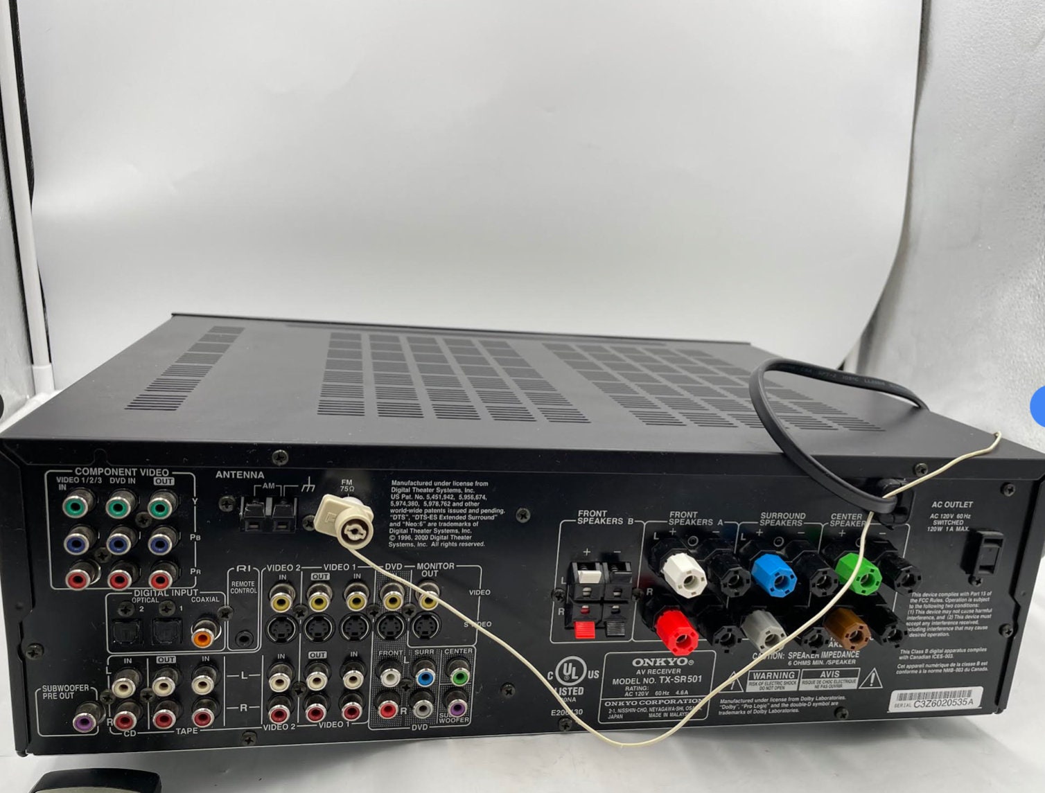 Audio Stereos & Home Audio Onkyo TXSR501 6 Channel AV Receiver w
