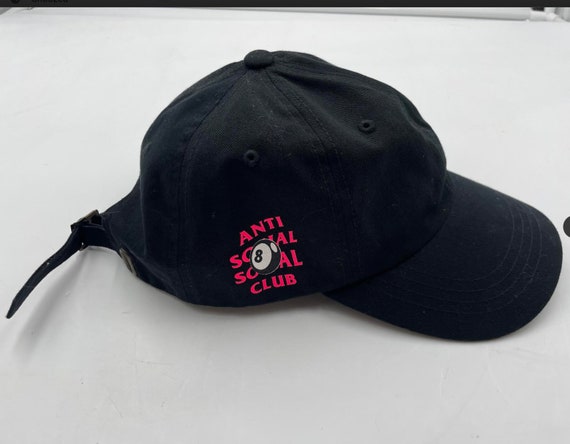 Anti Social Social Club Weird Cap Black 