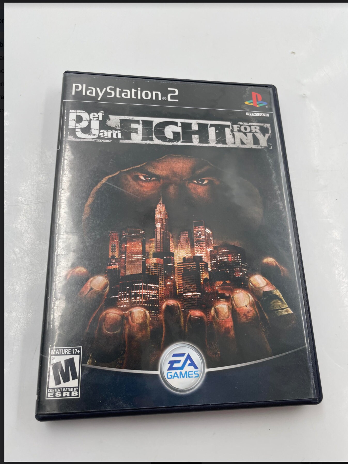 Def Jam Fight for NY (PS2 PlayStation 2)Works w/ Memory Card