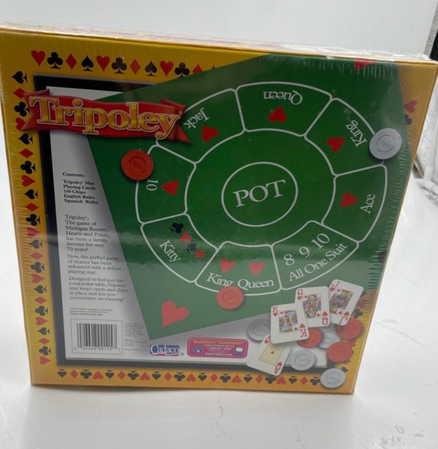 TRIPOLEY Deluxe Mat Version From 2007 the Game of Michigan - Etsy