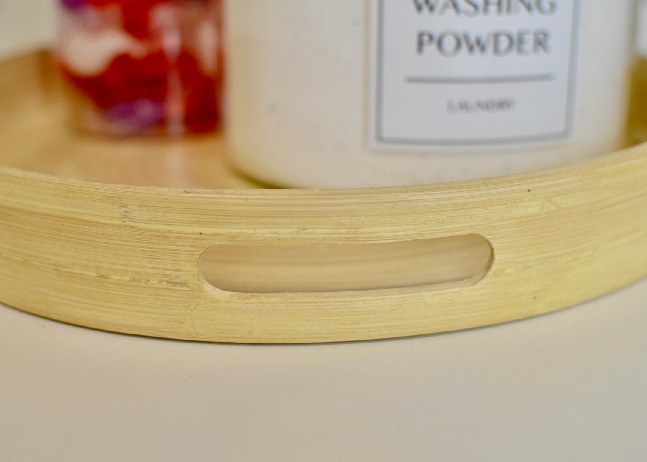 5 Piece LAUNDRY JARS Glass Storage Laundry Room Decor With Etsy UK