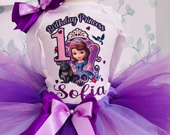 Traje de cumpleaños de la princesa Sofía - Etsy España Traje de cumpleaños de la princesa Sofía - Etsy España