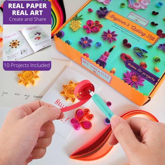 Create-a-Quill DIY Quilling Kit: Everyday - Bunyaad