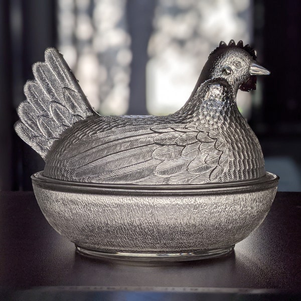 Chicken Candy Dish Etsy