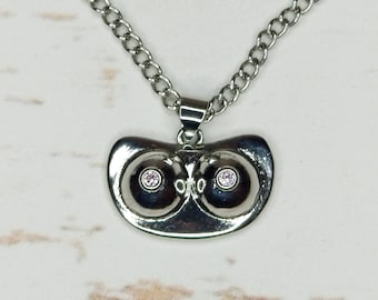 Silver BOOB Necklace