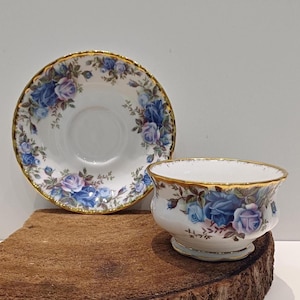 Royal albert blue roses - Etsy 日本