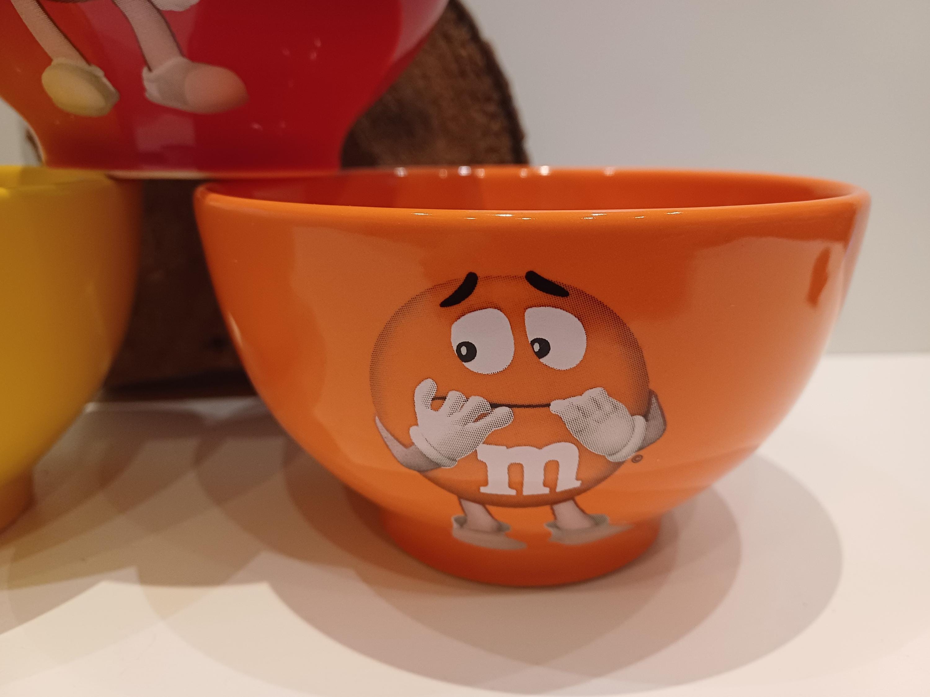 M&m's, Large Bowl, Various Colours, With Funny Images and the