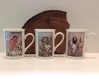 Flower Fairies of the Summer Mug by Wren Vintage Ceramic Mug 1997
