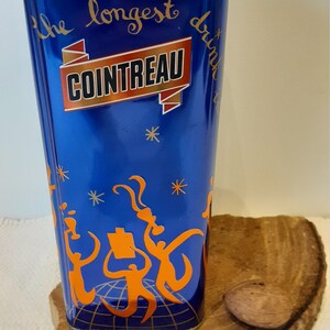 Beautiful Metal Gift Tin, Tin From the French Liqueur Label Cointreau ...