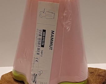 Ikea, new pink Mammut table lamp still in original packaging!, bedroom lamp, design by Morten Kjelstrup & Allan Ostgaard, 90's