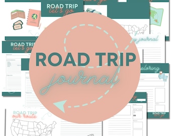 Road Trip Planner and Journal Pages
