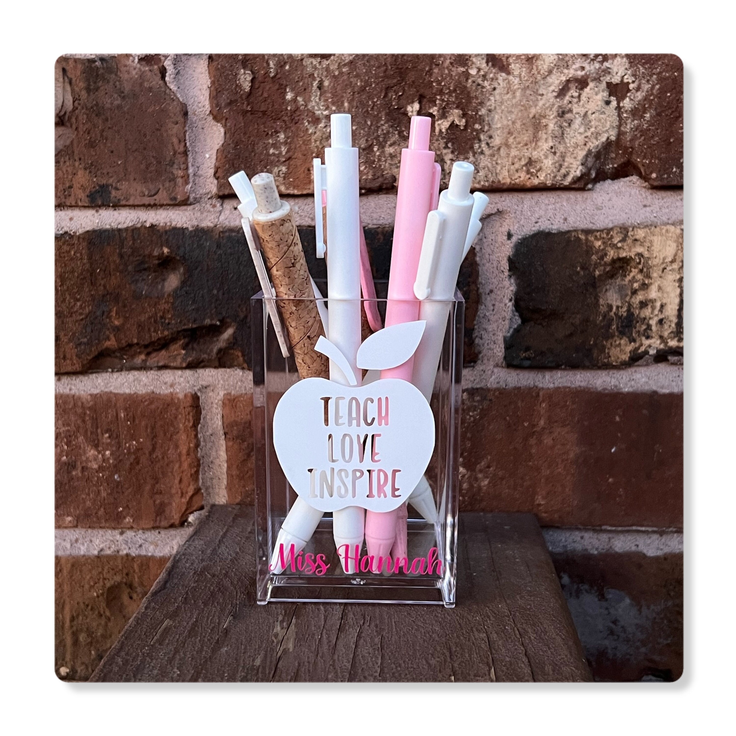 Teacher Appreciation Gift Teacher Pen Holder Teacher Gift Teacher