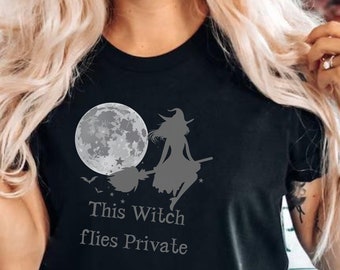 Come We Fly Witch Shirt, Witch Sisters Shirt, Halloween Shirt, Halloween Outfit, Halloween Witch Shirt, Funny Chic Halloween Shirt, Jet Set