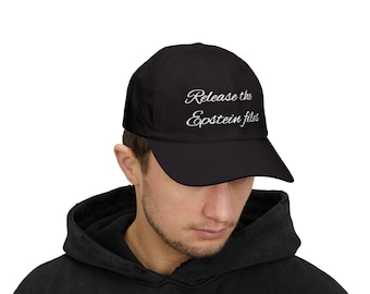 Liberação dos Arquivos Epstein, Chapéu Casual, Moda de Destaque, Uso Diário, Declaração Política, Democrata, Republicano, Independente, Ideia de Presente