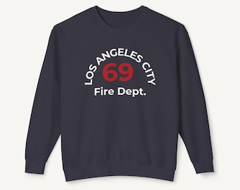 Suéter do Corpo de Bombeiros de Los Angeles City 69