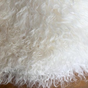 Mongolian Wool Sheepskin - Tibetan Lambskin - Tibetan Lamb Mohair - Doll Hair - Reroot - Doll Wigs - Waldorf Doll - BJD - Blythe Dolls