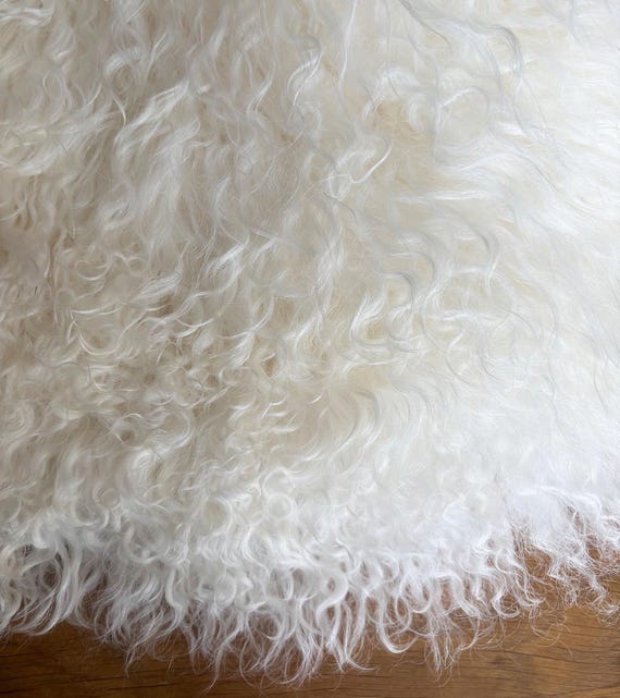 Mongolian Wool Sheepskin - Tibetan Lambskin - Tibetan Lamb Mohair - Doll Hair - Reroot - Doll Wigs - Waldorf Doll - BJD - Blythe Dolls