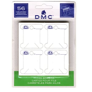 DMC Floss Bobbins - Pack of 56