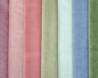 Nicky Velour - Cotton Velour-  4 Way Stretch - Stretch Velvet - Stretch Velour