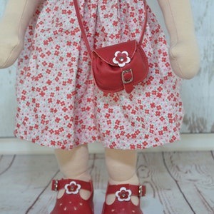 18&quot; Doll Shoes - Leather Doll Shoes - Waldorf Doll Shoes - 8-9cm Doll Shoes
