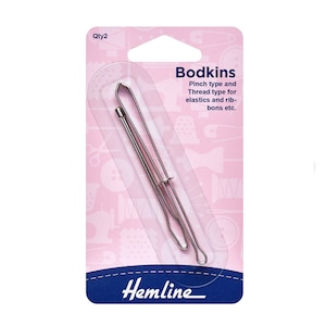 Hemline Pinch & Thread Bodkins Set - 2 Pieces Hemline Pinch & Thread Bodkins Set - 2 Pieces