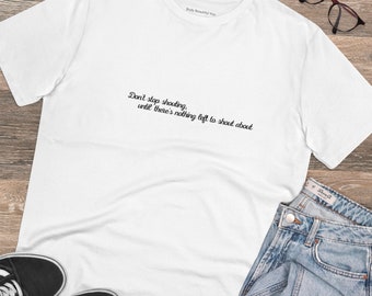 Camiseta unisex de algodón orgánico, camisa de feminismo de talla grande, ropa de activista femenina, camiseta girl power, ropa de mujer de talla grande, regalo feminista