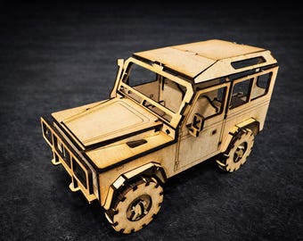 Model Land Rover Build Land Rover Defender 90 Wooden Model Kit - Etsy Australia