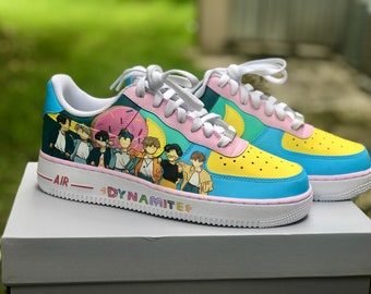 BTS dynamite Custom Kpop Air Force 1 