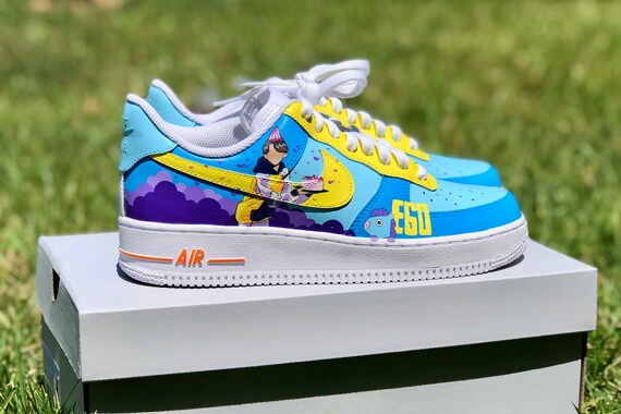 BTS JHope EGO Custom Kpop Air Force 1 Nike Schuhe | Etsy