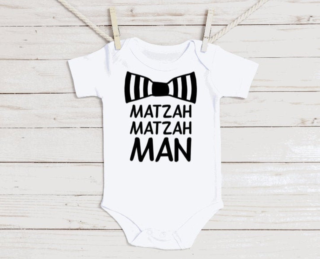 Matzah Matzah Man Onesie Etsy