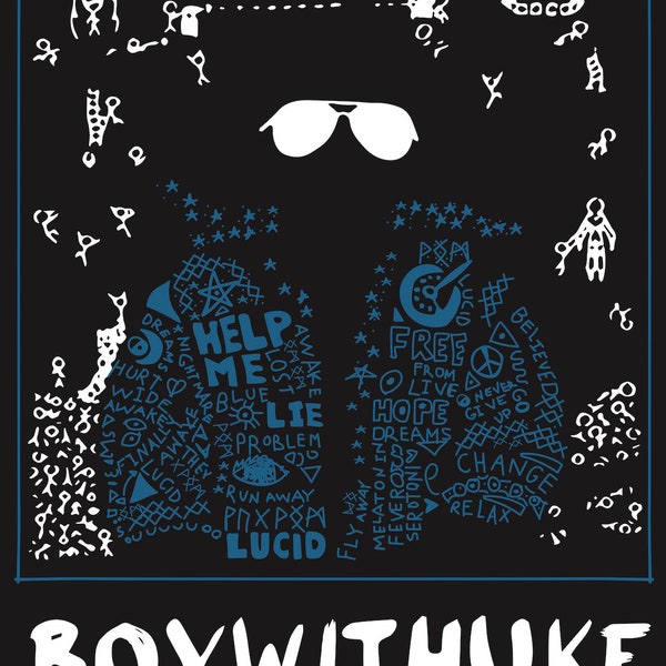 BOYWITHUKE Sunglasses Poster 24" x 36" Digital Download JPG PNG