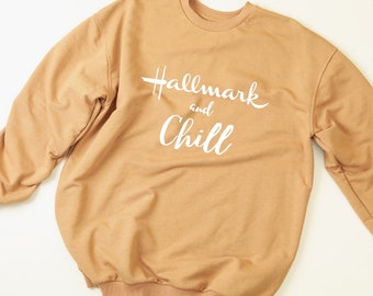 hallmark channel watching sweatshirt
