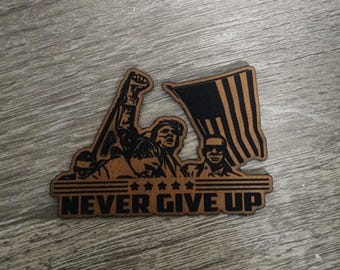 XCS Ready File (Cut & Engrave)- **Never Give Up**