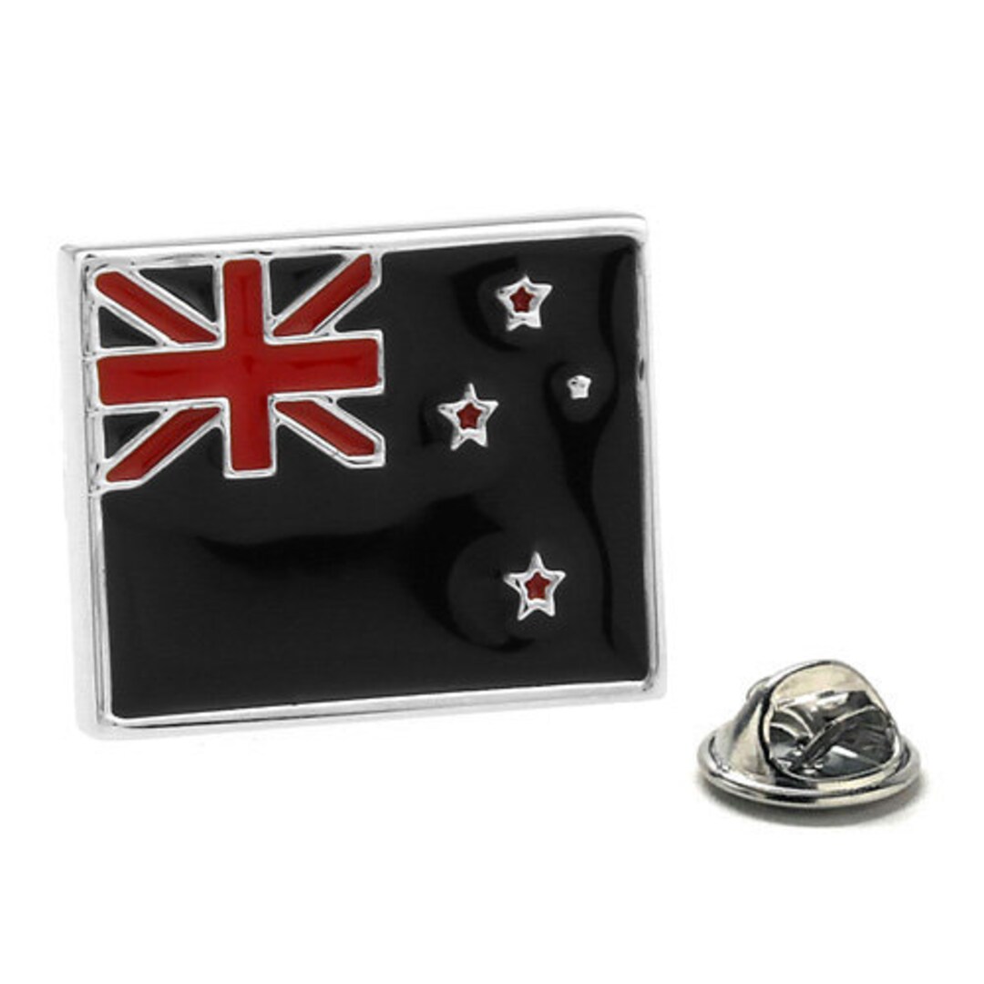 New Zealand Flag Pin Enamel Pin Design the National Flag of New Zealand