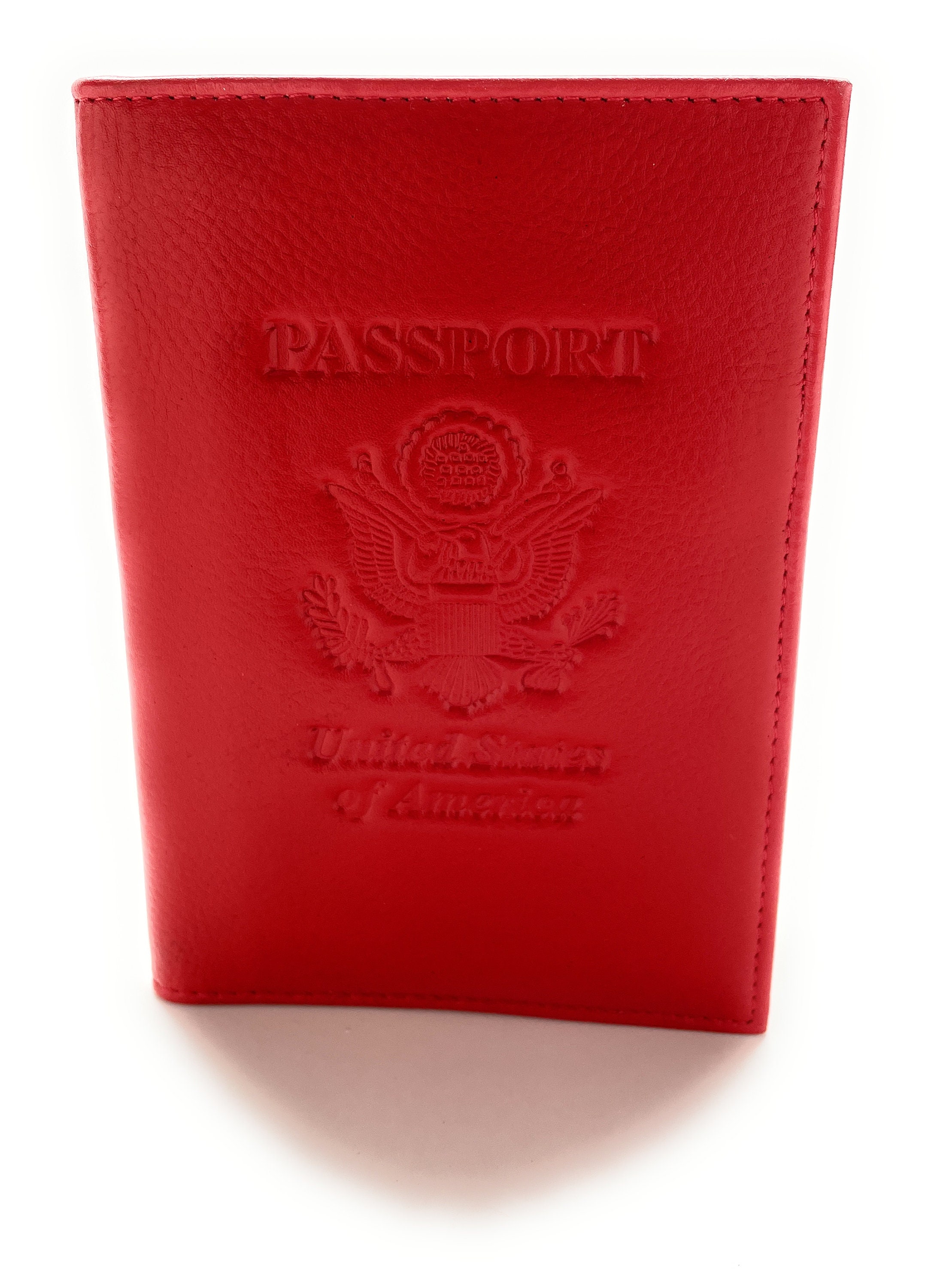 Leather Passport Holder With RFID Protection of Personal Data Etsy